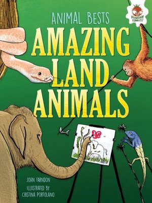 cover image of Amazing Land Animals